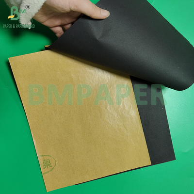 56 grammi Acque resistenti da un lato marrone e dall' altro lato nero Mango Protective Bag Paper