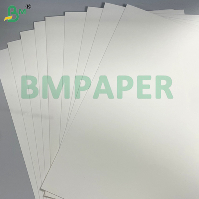 280g + 20g PE monolaterale rivestito di qualità alimentare Tazza bianca Carta di magazzino Tazza gelato Tazza bevande