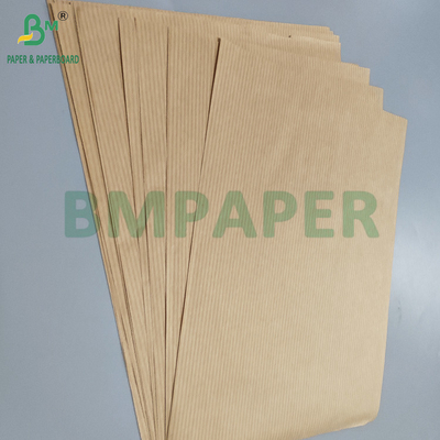 60 gm Carta kraft a nervatura marrone MG per borse da trasporto 762 mm x 300 m