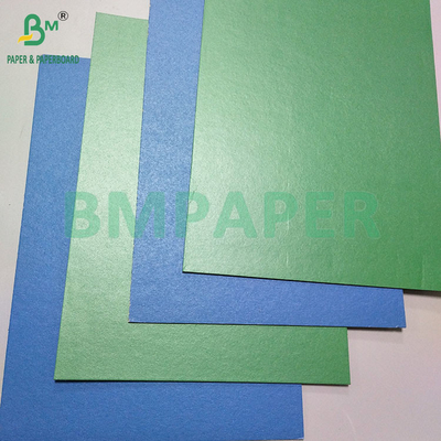 1.2mm 1.4mm colorato Bule verde rivestito di cartone grigio per la fabbricazione di scatole