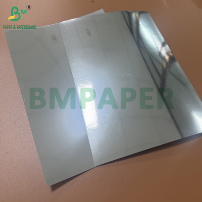275 gm 0,36 mm PET Glossy Silver Cardboard per scatole cosmetiche 66 x 90 cm