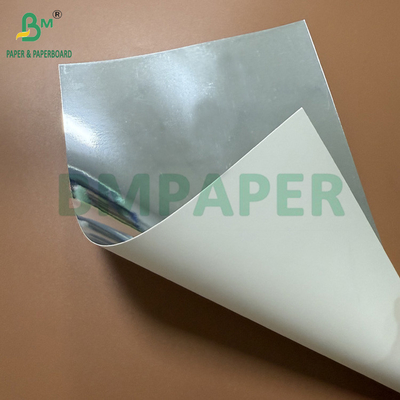 275 gm 0,36 mm PET Glossy Silver Cardboard per scatole cosmetiche 66 x 90 cm