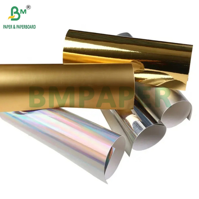 450gm Di colore argento oro cartone metallizzato FBB per gioielli scatola A4 A3