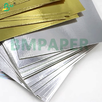 240gm Carta metallica lucida lucida argento oro colore metallizzata Per carte VIP Certificati Imballaggio elettronico