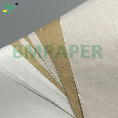 30g 35g Bianco Marrone Degradabile Sicurezza Alimentare Carta Greaseproof Per Imballaggi Alimenti Frittati Imballaggi Hamburger