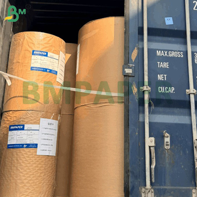 55 grammi di carta di rivestimento termico senza BPA Jumbo Roll Naturale / Bianco alto 790mm 860mm