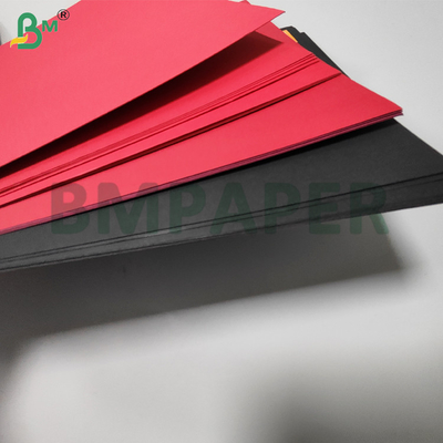 Cartoncino rigido colorato nero rosso da 250 g/m² 300 g/m² per scatole regalo, alta rigidità