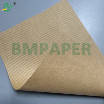 60 g carta kraft marrone a un lato vetrata a macchina per borse