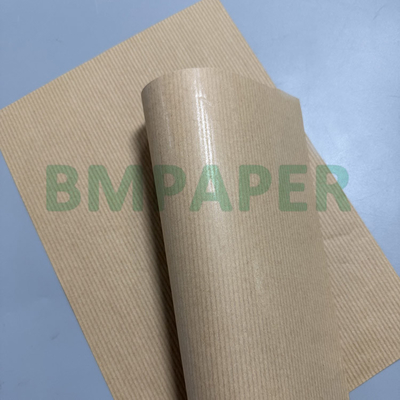 60 g carta kraft marrone a un lato vetrata a macchina per borse