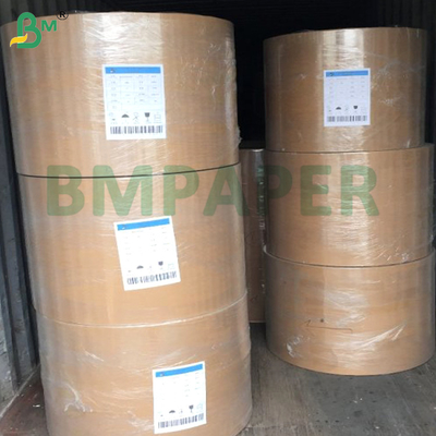 40g 45g 50g Carta da forno bianca e marrone impermeabile e resistente all'umidità con rivestimento in silicone su entrambi i lati per alimenti, adatta al microonde
