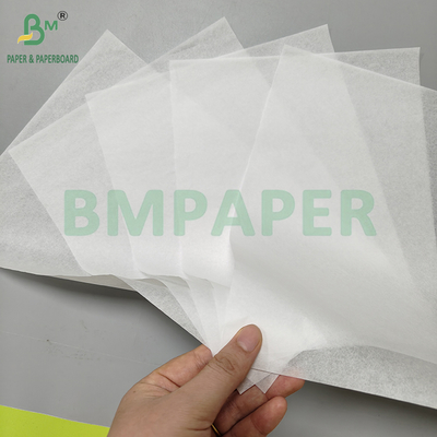 Carta Kraft bianca da 28 gm per la produzione di carta spazzatrice di vetro per la protezione e l'antifriczione