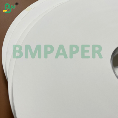 Carta per avvolgimento cannucce da 24g 28g 6000m, bianca, per uso alimentare, buona rigidità, per cannucce, confezionamento cannucce