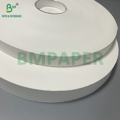 Carta Kraft bianca stampabile ad alta resistenza da 25 gsm 28 gsm per l'avvolgimento di cannucce