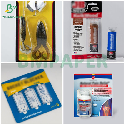 Cartoncino bianco per blister 400gsm ad alta adesione per confezionamento termosaldabile