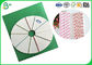 La carta di carta inferiore biodegradabile del commestibile della carta di superficie 60g e 120g rotola per le paglie di carta
