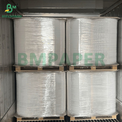 Carta per hamburger impermeabile ai grassi 35 g/m² 40 g/m² 45 g/m² con rivestimento di cera, rotolo