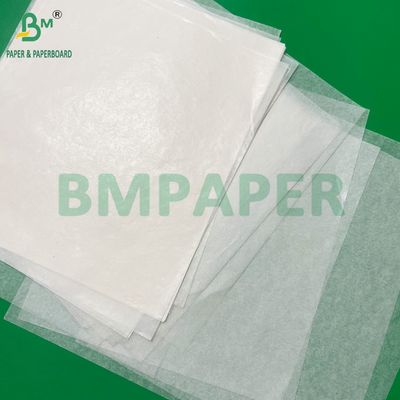 Carta per hamburger impermeabile ai grassi 35 g/m² 40 g/m² 45 g/m² con rivestimento di cera, rotolo
