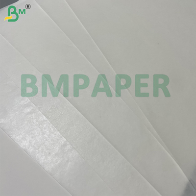 40g resistente all'umidità Sicurezza alimentare Carta di cera rivestita a doppio lato per l'imballaggio di hamburger dolci