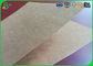Materiale della polpa di legno della carta della fodera di Kraft del Brown del bordo solido dimensionale 350gsm