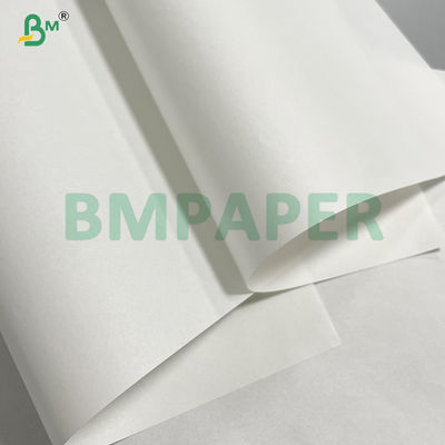 40gsm White Excellent Printability Grease Resistant Paper For Food Wrap