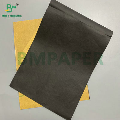 56gsm Sunscreen Tear Resistant Plant Bag Paper Brown Outer Paper And Black Inner