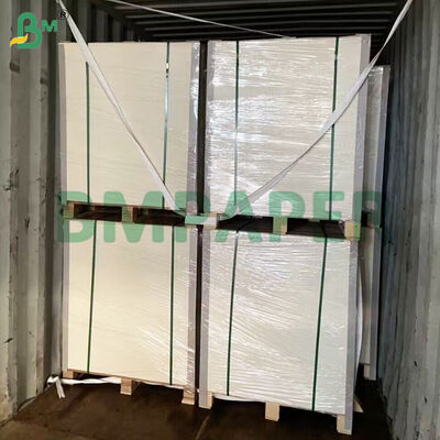 Materiale di carta per piatti da pranzo con rivestimento in PET Carta per vassoi alimentari in colore bianco