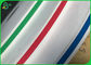 Rotolo naturale approvato dalla FDA della carta del commestibile di 60g 120g Kraft per la fabbricazione delle paglie a strisce