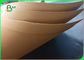 350gsm carta resistente della fodera di Brown Kraft della pasta di cellulosa dello strappo 100% per il pacchetto