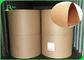 FSC bordo ColorTear naturale della fodera di 100CM * di 70 Brown Kraft resistente in Rolls