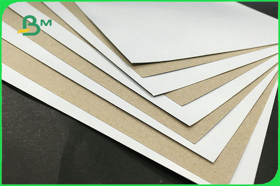 Riciclato un bordo bianco rivestito del duplex della parte posteriore di Grey del lato per il contenitore di imballaggio FSC