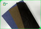 Carta kraft lavabile colorata fibra del 1 iarda 0.3mm 0.55mm di MOQ per progettazione della borsa