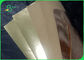 rotolo lavabile libero della carta kraft dell'oro bianco di 0.55mm della grinza marrone di colore per le borse