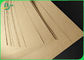 Flour le borse Brown naturale di carta 40 - rotolo 80GSM &amp; strato approvati dalla FDA