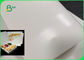 Carta patinata del singolo PE bianco del commestibile strato 300gsm + 15gsm impermeabile al grasso