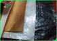 Carta kraft lavabile nera 0.55mm resistente corrugata dello strappo per le borse di totalizzatore