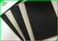 Singola 1.5mm parte posteriore coperta nera pieghevole di Grey della carta del cartone di 1.2mm per il contenitore di regalo