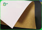 250gsm Clay Coated Kraft Back Paper bianco per gli spostamenti di alimento 790 * 1090mm