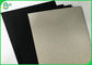 Carta grigia del cartone della scatola del materiale 1.5mm della paglia nera spessa 2mm rigida dell'argilla