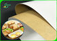 Pasta di cellulosa vergine 250gsm - parte posteriore superiore bianca di 360gsm Kraft per i contenitori di alimento