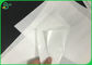 Imballaggio alimentare carta kraft Candeggiata di colore bianco del PE 40g + 10g con poli laminata