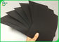 Carta non rivestita nera scura pura della pasta di cellulosa per la fabbricazione dello strato di fermalibro della copertura molle