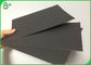 Carta non rivestita nera scura pura della pasta di cellulosa per la fabbricazione dello strato di fermalibro della copertura molle