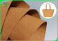Buon tessuto lavabile di carta kraft di flessibilità 0.55mm per la fabbricazione riciclabile del portafoglio