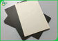 2mm 3mm Grey Back Laminated Black Paperboard riciclato per le cartelle degli archivi