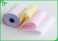 3 parti 50g di carta autocopiante rosa blu bianca per la fabbricazione del cuscinetto della fattura