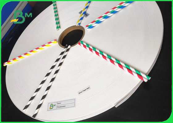 Rotolo amichevole eco- della carta del commestibile di 100%, rotolo della carta di paglia dell'inchiostro 60GSM 120GSM per paglia di carta