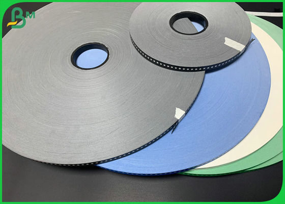 Commestibile 60gsm Slitted 15mm Straw Paper For Drink Straw stampato colore nero