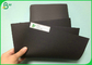 Carta nera pura di dimensione 157gsm 200gsm Uncoat di A0 A1 per la fabbricazione di spedizione delle borse