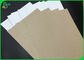 140gsm riciclabile 170gsm Clay Coated Kraft Back Board bianco per il supporto di tazza di carta