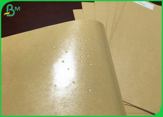 Carta kraft impermeabile di 150gsm Brown con PE ricoperto per la borsa matta